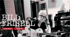 Desktop Screenshot of billfrisell.com